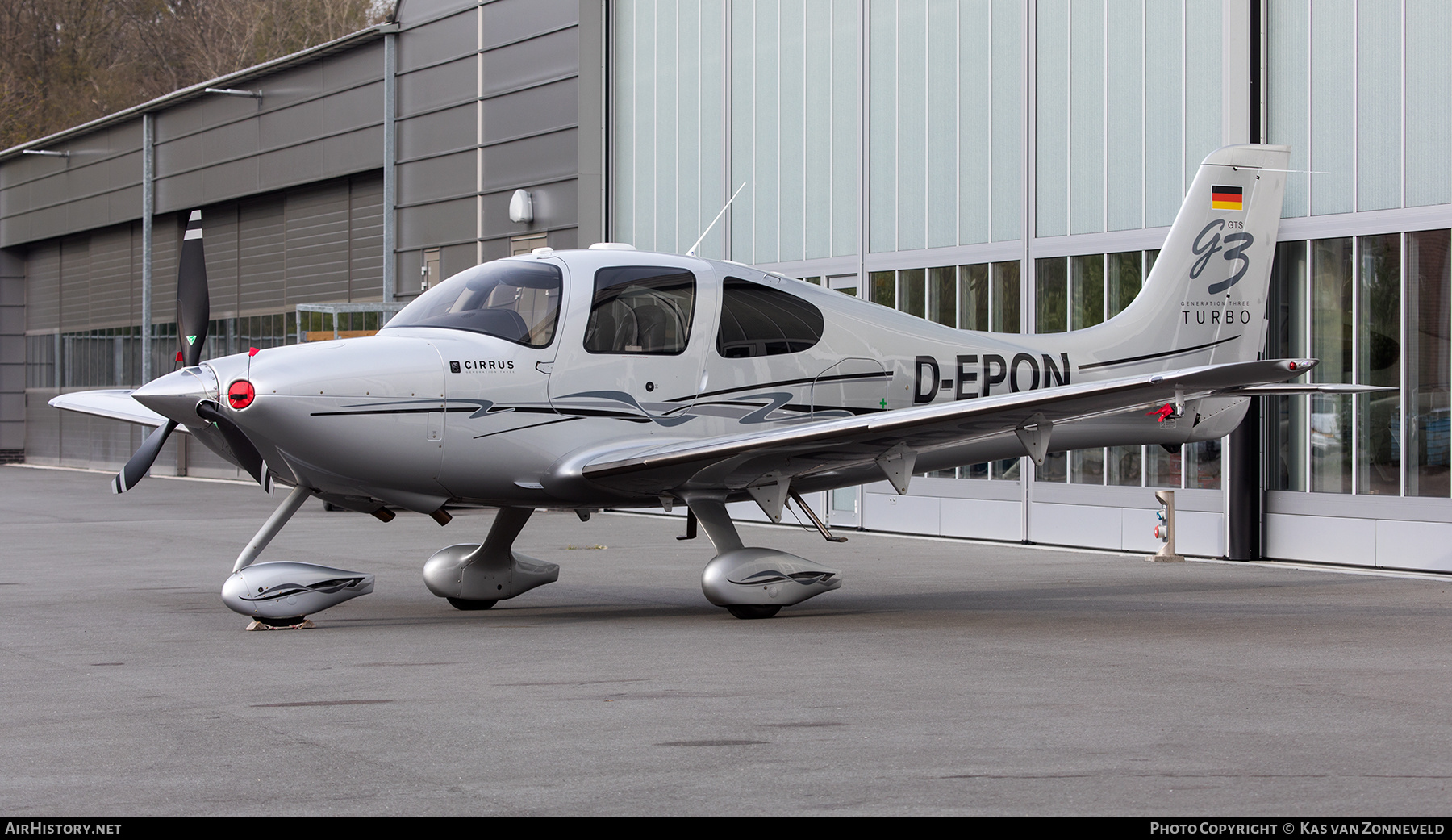 Aircraft Photo of D-EPON | Cirrus SR-22 G3-GTS Turbo | AirHistory.net #464868