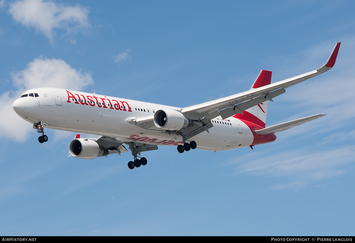 Aircraft Photo of OE-LAE | Boeing 767-3Z9/ER | Austrian Airlines | AirHistory.net #464881