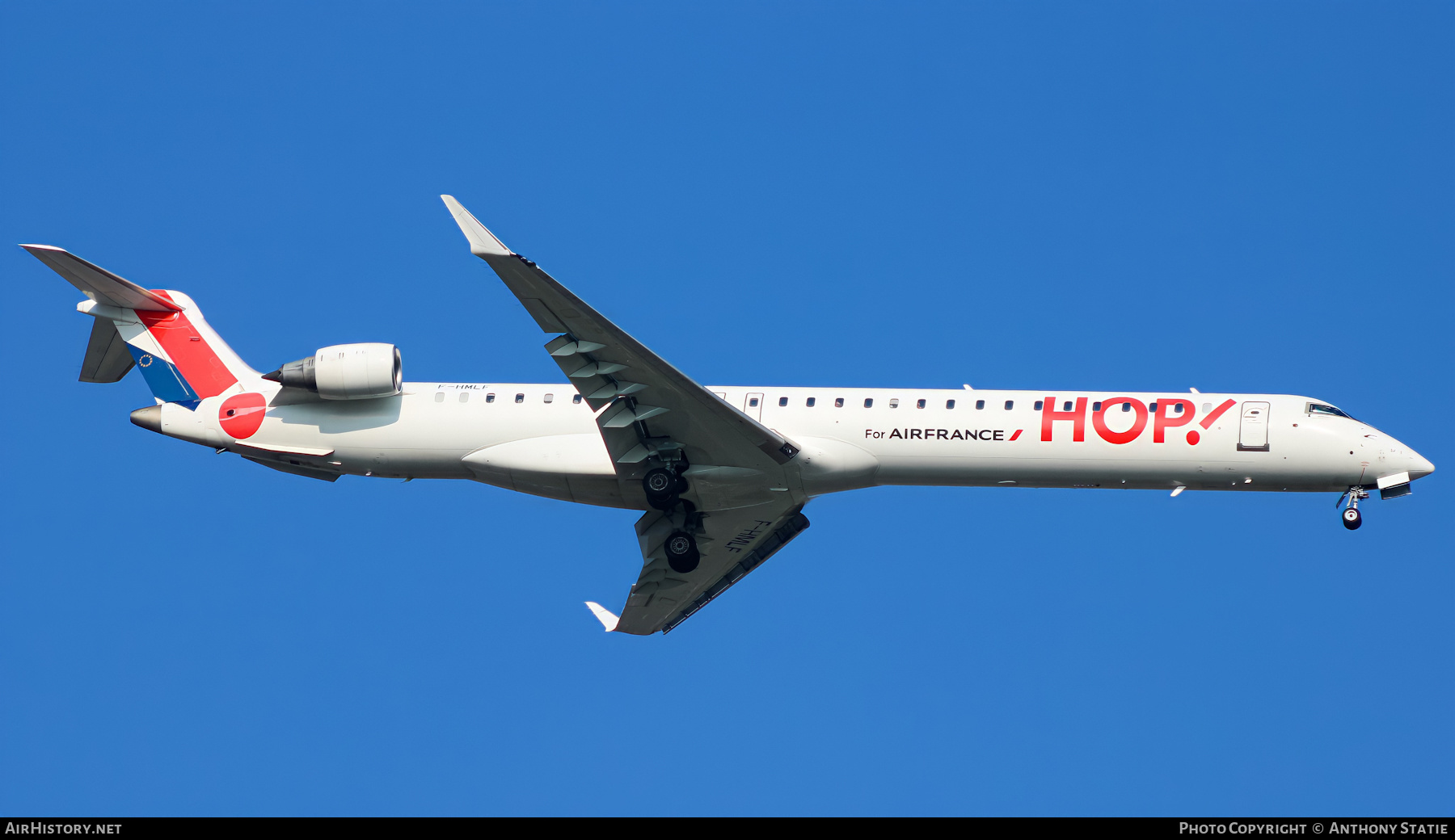 Aircraft Photo of F-HMLF | Bombardier CRJ-1000EL NG (CL-600-2E25) | Hop! | AirHistory.net #464919