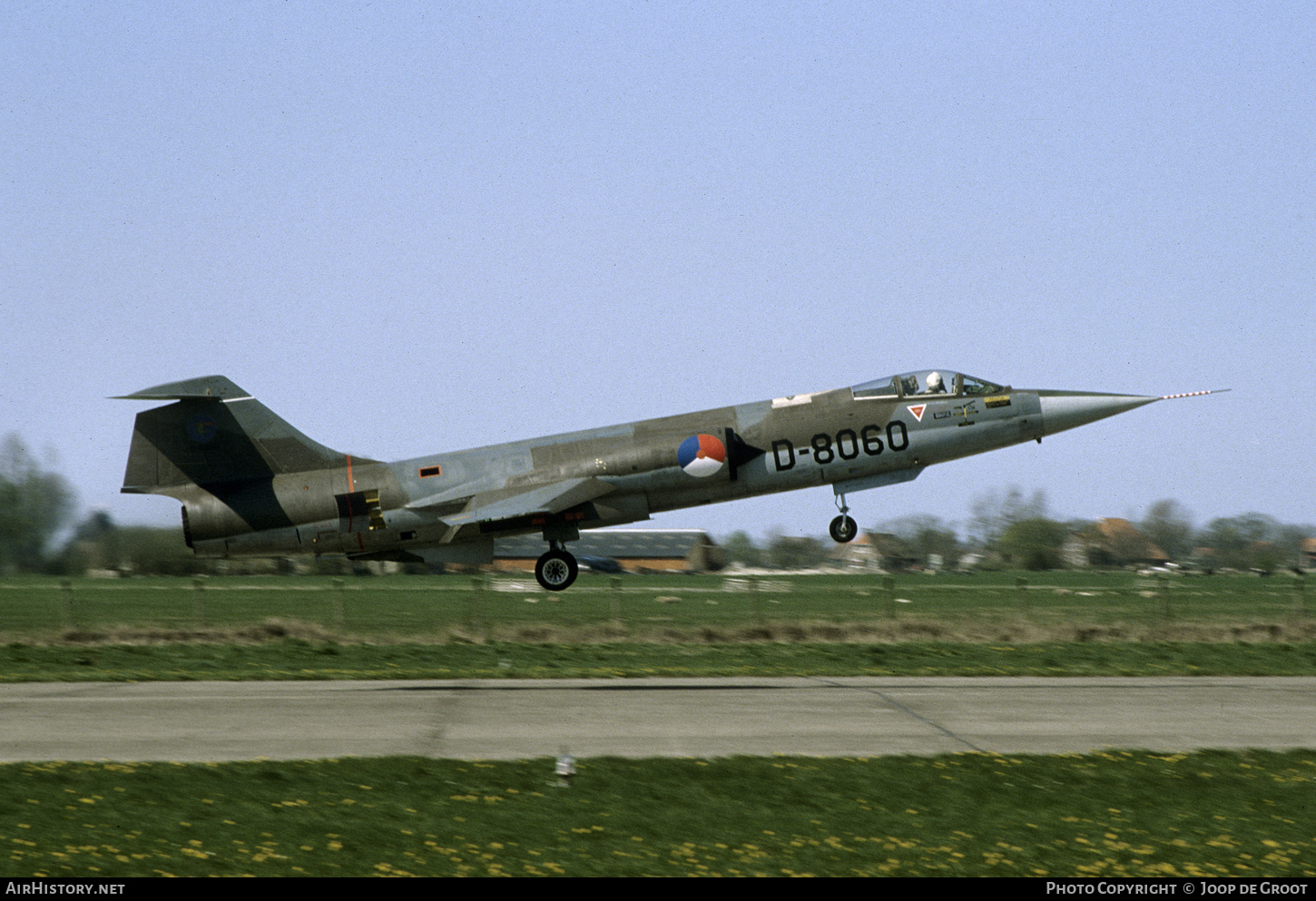 Aircraft Photo of D-8060 | Lockheed F-104G Starfighter | Netherlands - Air Force | AirHistory.net #464927