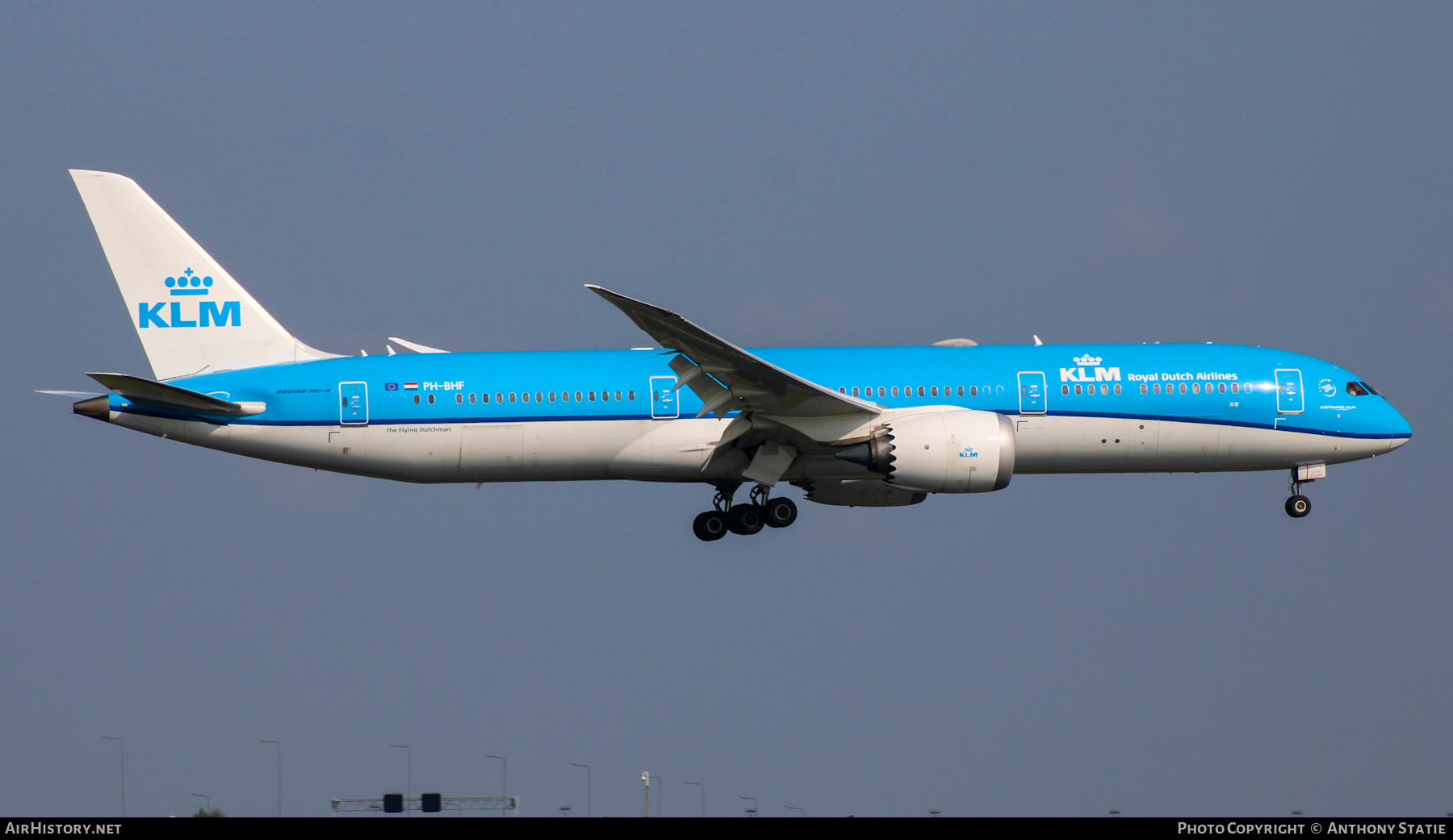 Aircraft Photo of PH-BHF | Boeing 787-9 Dreamliner | KLM - Royal Dutch Airlines | AirHistory.net #464930