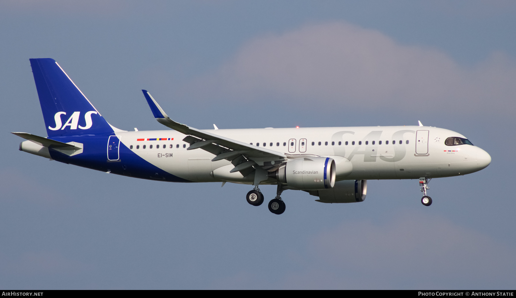 Aircraft Photo of EI-SIM | Airbus A320-251N | Scandinavian Airlines - SAS | AirHistory.net #464937