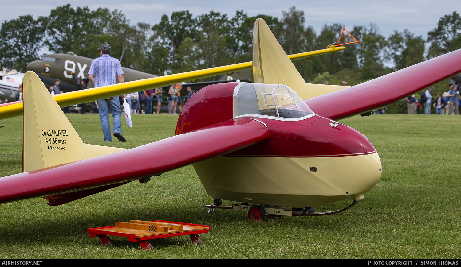 Aircraft Photo of BGA1999 | Fauvel AV-36 | AirHistory.net #464948