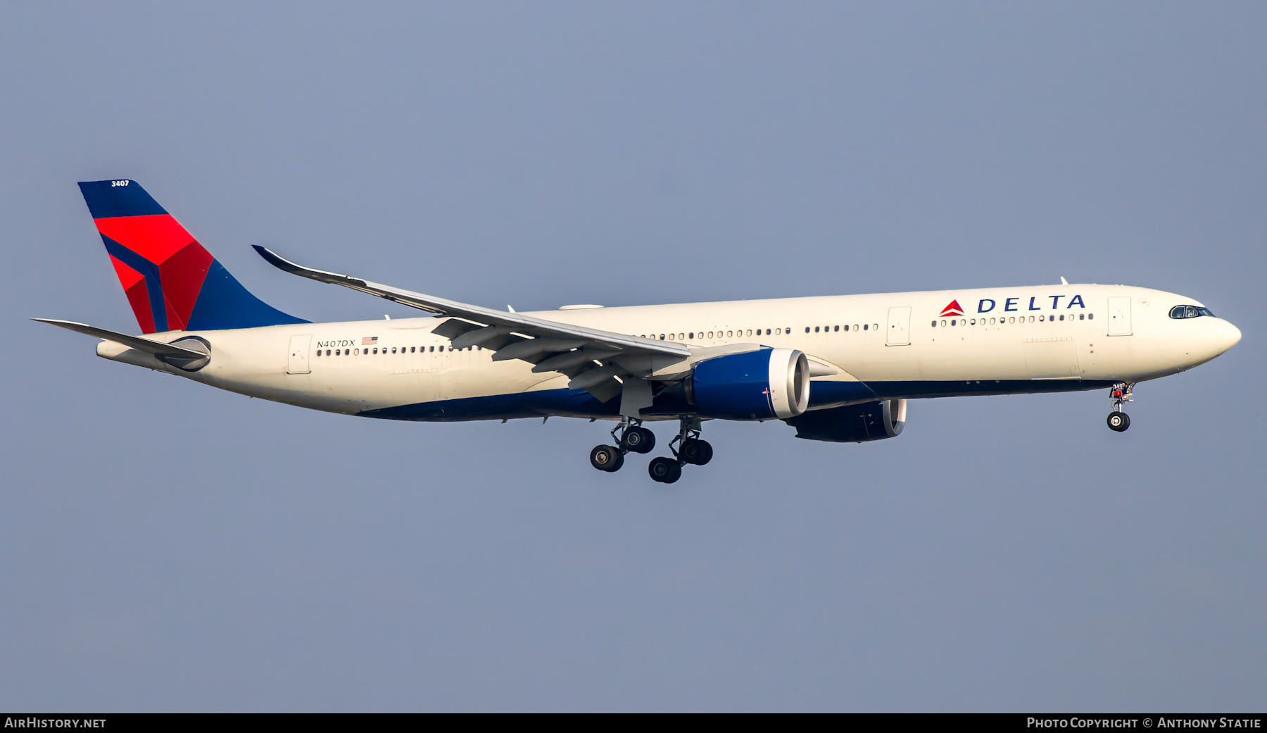 Aircraft Photo of N407DX | Airbus A330-941N | Delta Air Lines | AirHistory.net #464964