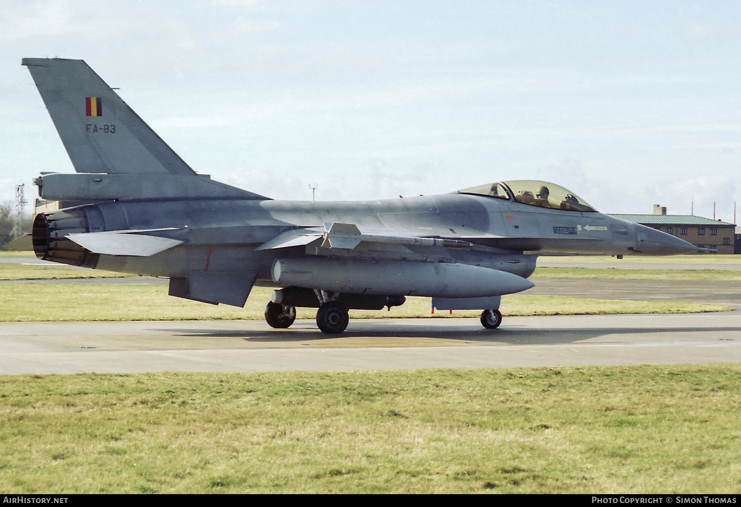 Aircraft Photo of FA-83 | General Dynamics F-16A Fighting Falcon | Belgium - Air Force | AirHistory.net #464969
