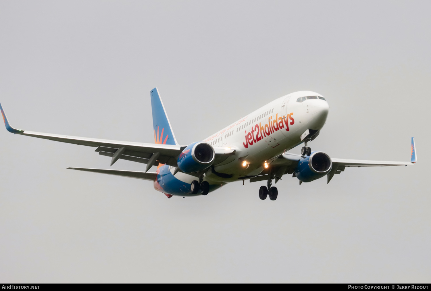 Aircraft Photo of G-JZHA | Boeing 737-8K5 | Jet2 Holidays | AirHistory.net #464980
