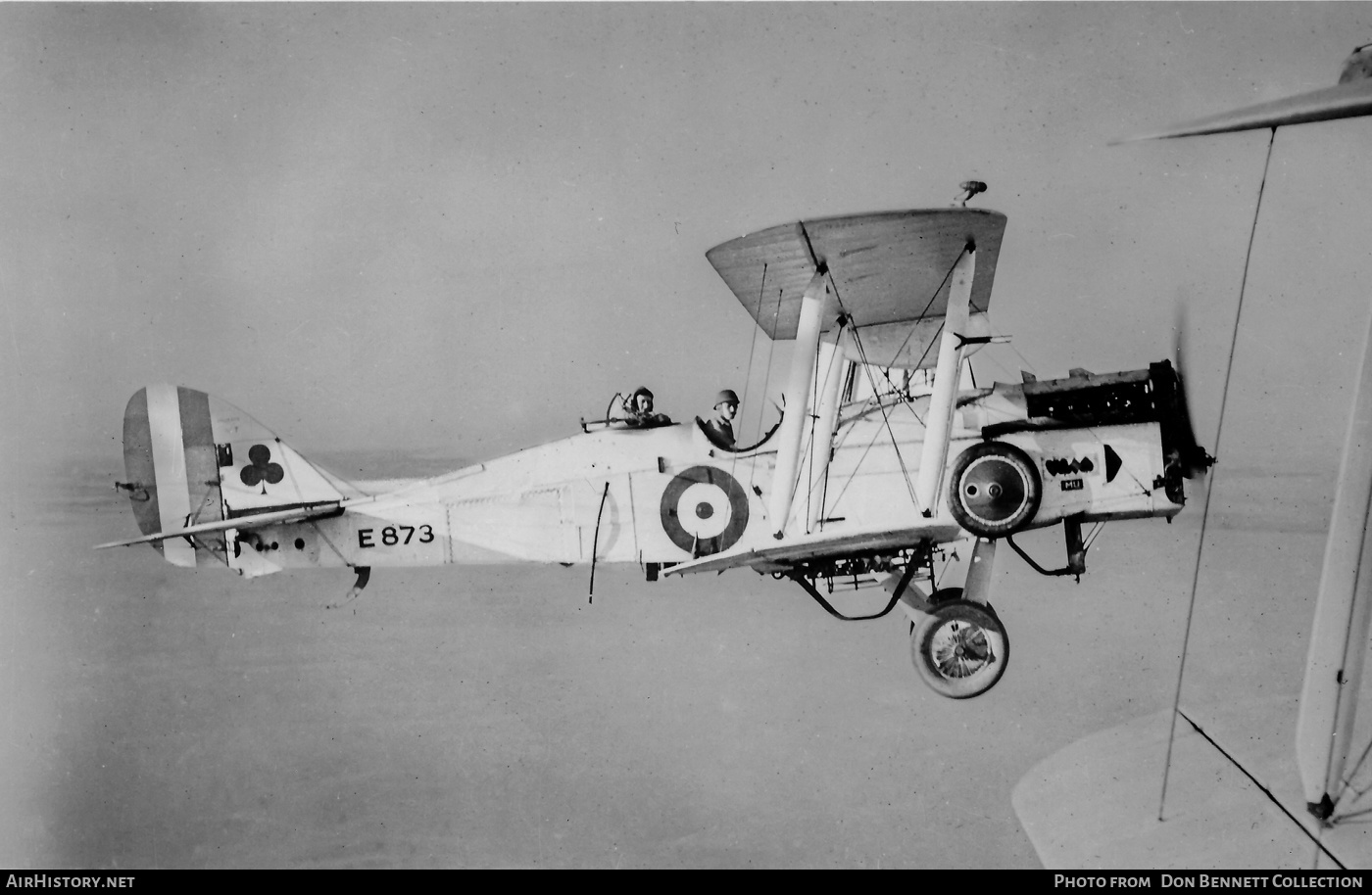 Aircraft Photo of E873 | Airco DH-9A | UK - Air Force | AirHistory.net #464982