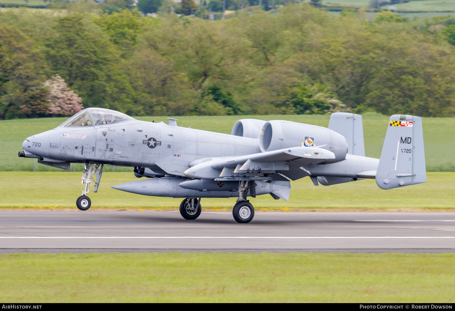 Aircraft Photo of 78-0720 / AF78-720 | Fairchild A-10A Thunderbolt II | USA - Air Force | AirHistory.net #465002