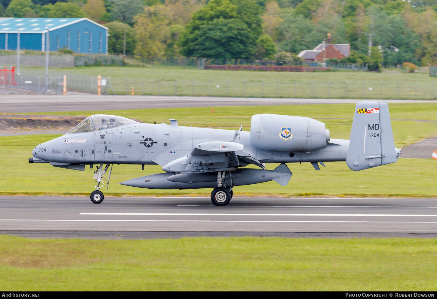 Aircraft Photo of 78-0704 / AF78-704 | Fairchild A-10A Thunderbolt II | USA - Air Force | AirHistory.net #465005