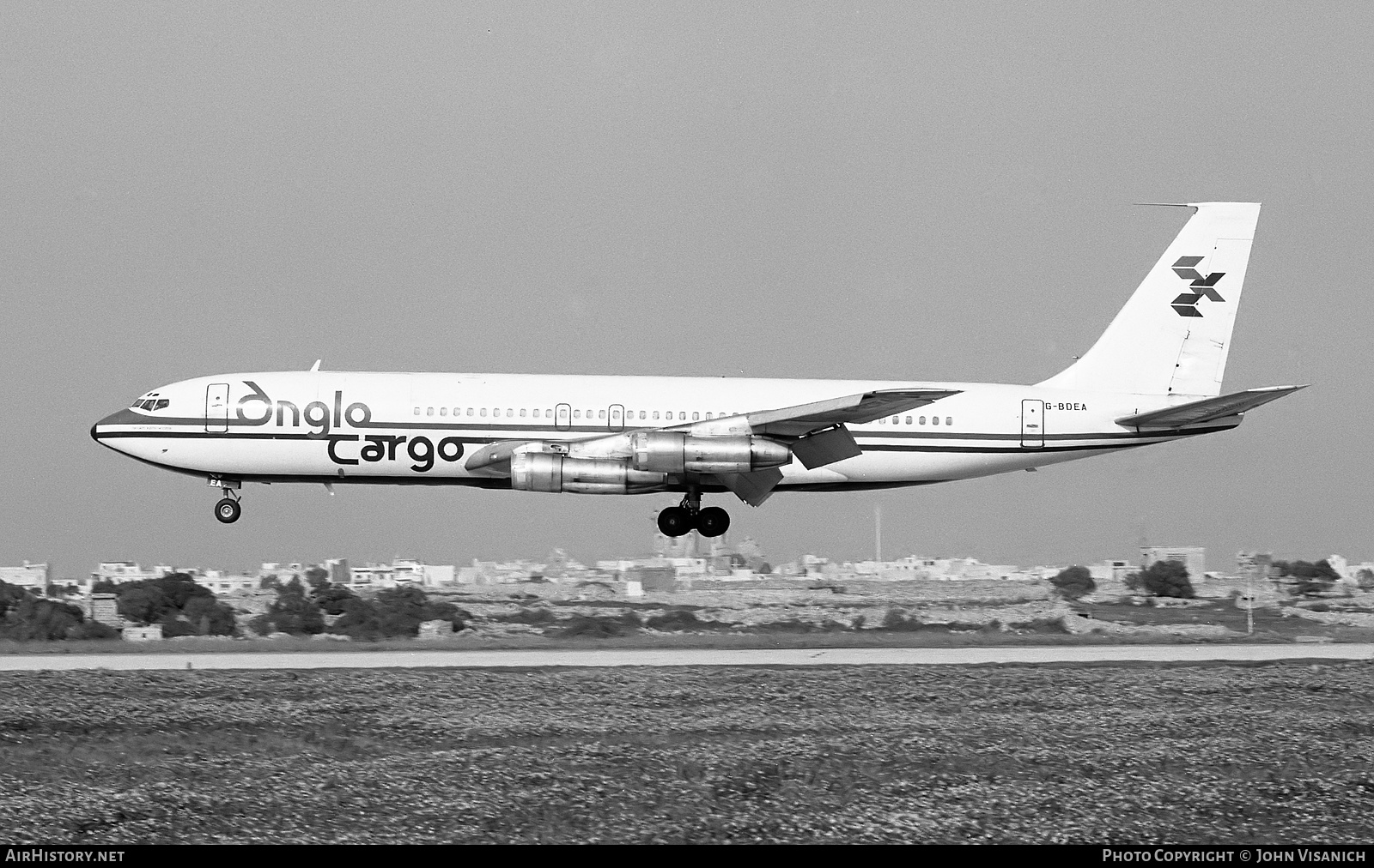 Aircraft Photo of G-BDEA | Boeing 707-338C | Anglo Cargo | AirHistory.net #465017