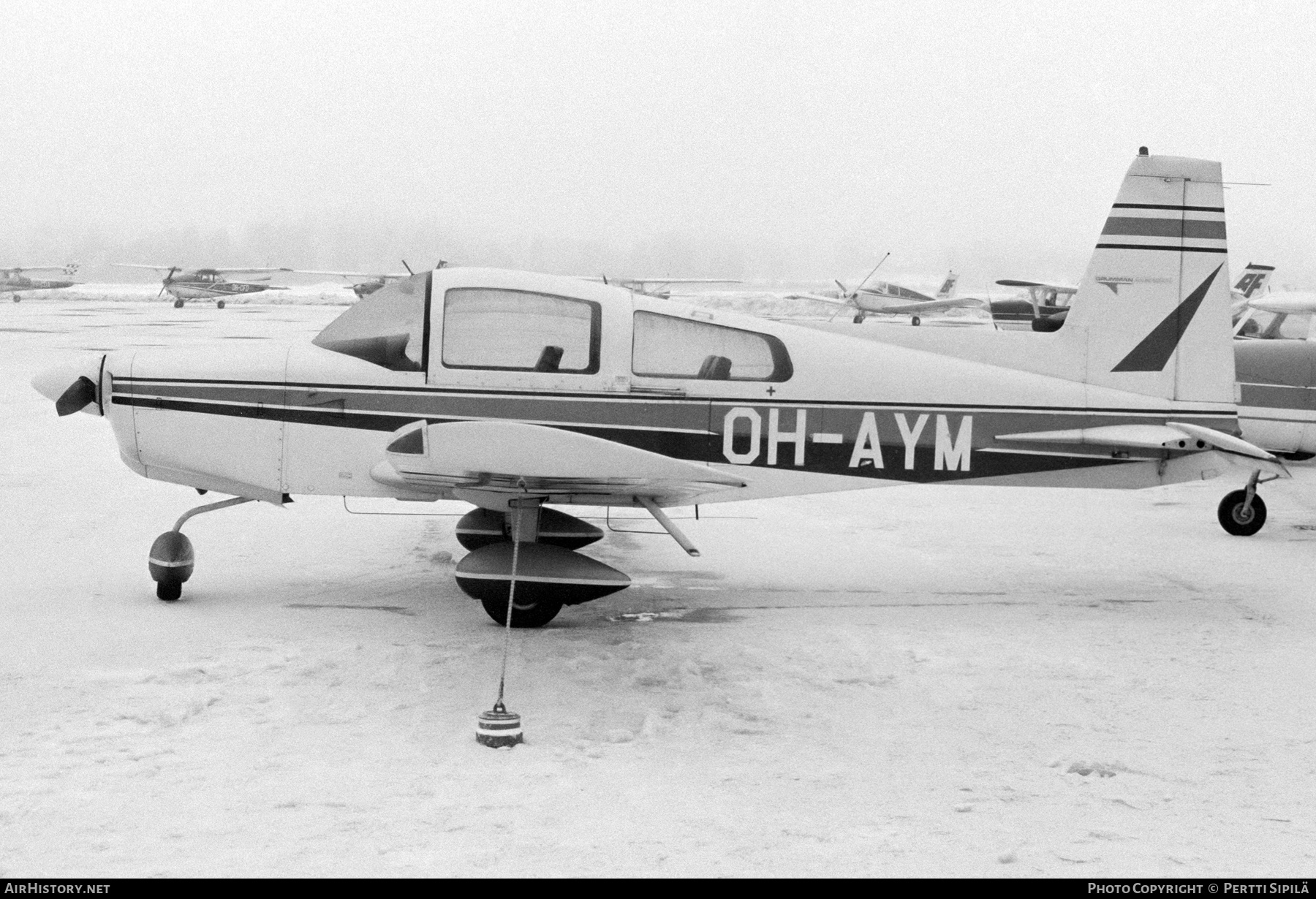 Aircraft Photo of OH-AYM | Grumman American AA-5 Traveler | AirHistory.net #465055