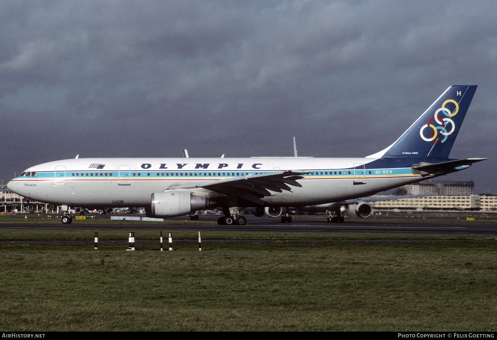 Aircraft Photo of SX-BEH | Airbus A300B4-103 | Olympic | AirHistory.net #465057