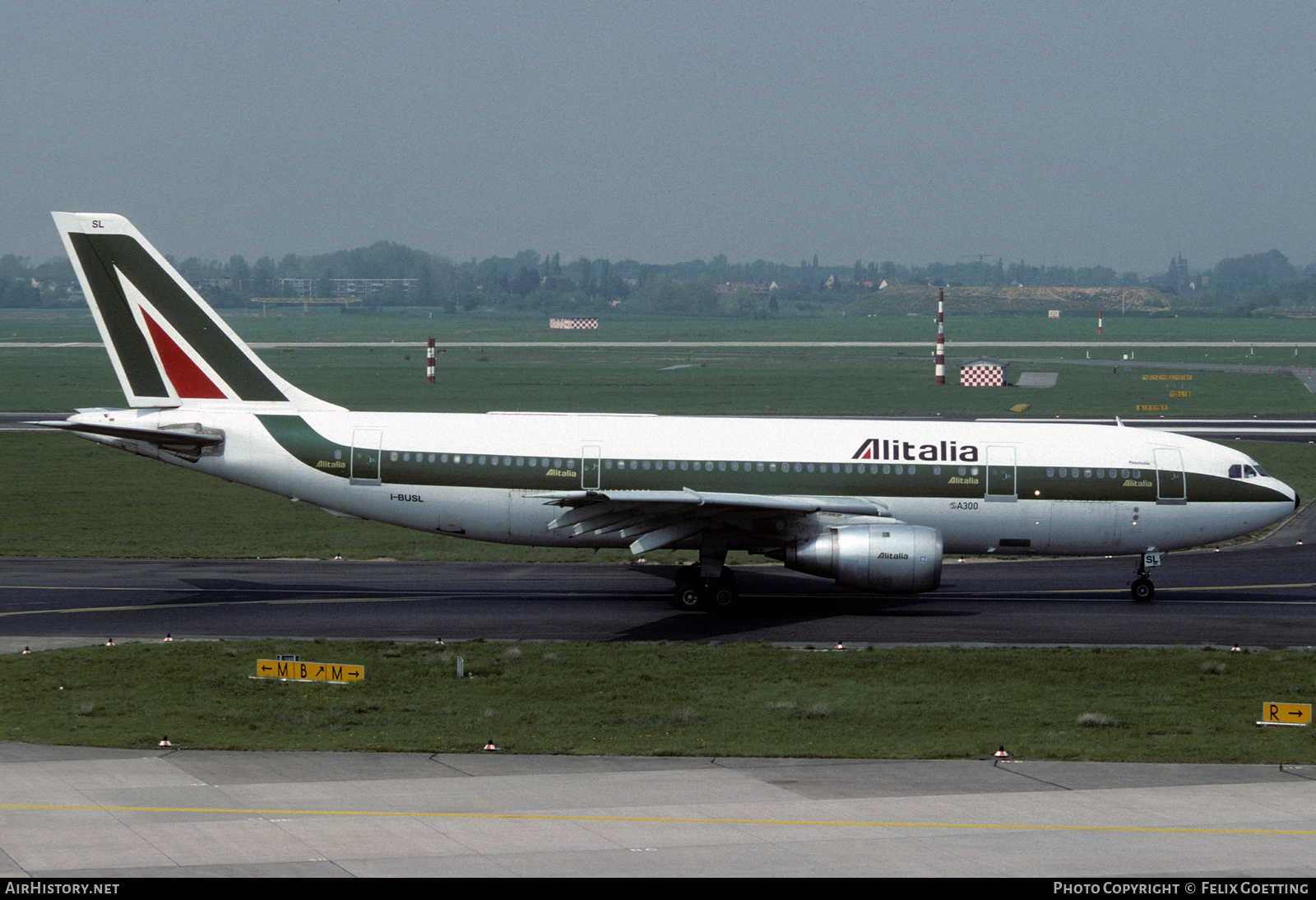 Aircraft Photo of I-BUSL | Airbus A300B4-203 | Alitalia | AirHistory.net #465061