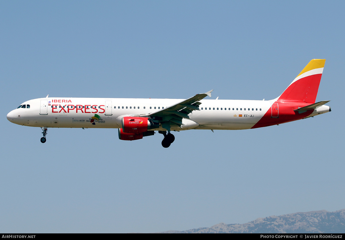 Aircraft Photo of EC-JLI | Airbus A321-213 | Iberia Express | AirHistory.net #465081