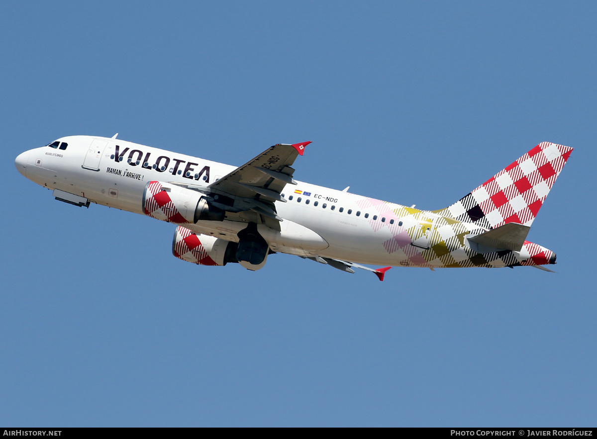 Aircraft Photo of EC-NDG | Airbus A319-111 | Volotea | AirHistory.net #465091