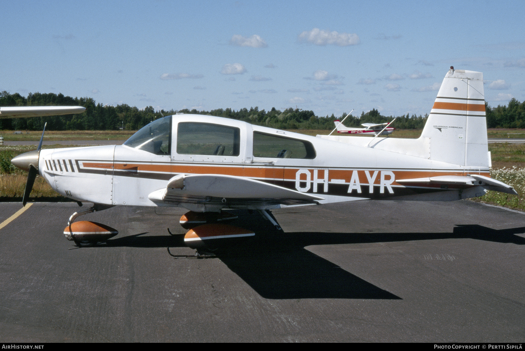 Aircraft Photo of OH-AYR | Grumman American AA-5 Traveler | AirHistory.net #465099