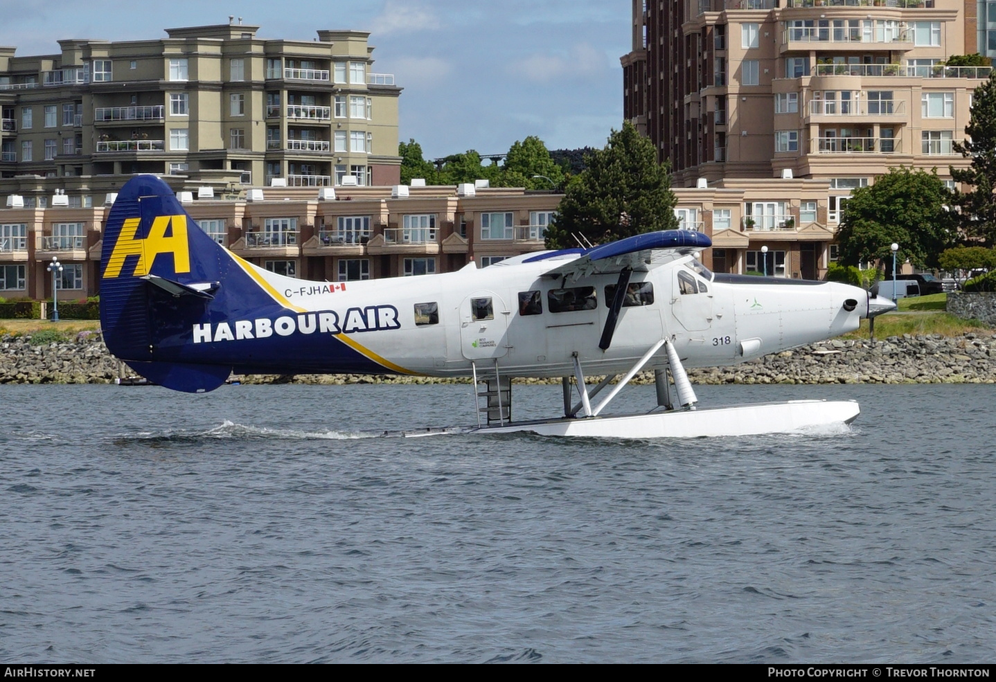 Aircraft Photo of C-FJHA | De Havilland Canada DHC-3T... Turbo Otter | Harbour Air | AirHistory.net #465108