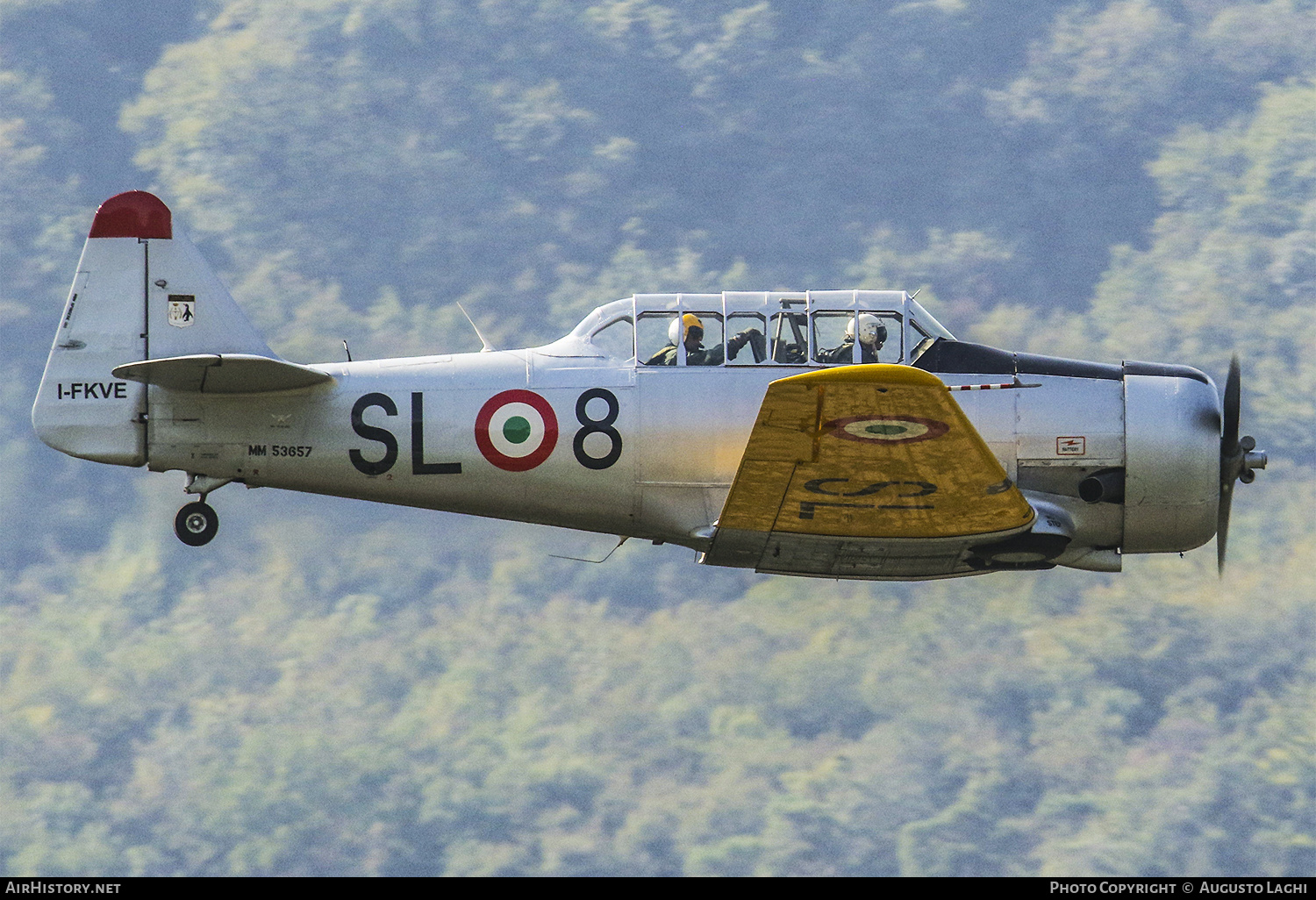 Aircraft Photo of I-FKVE / MM53657 | North American SNJ-6 Texan | Italy - Air Force | AirHistory.net #465113