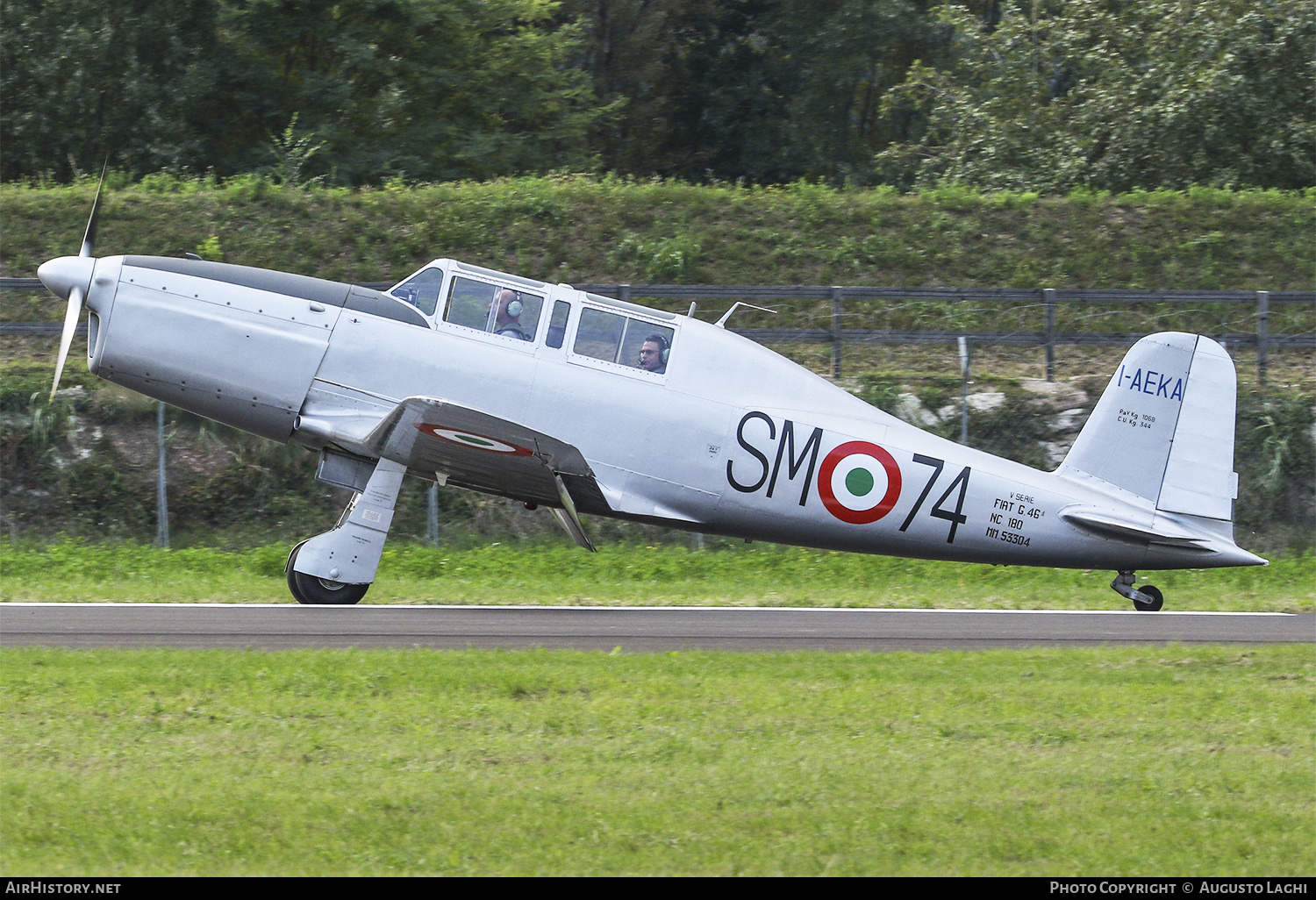 Aircraft Photo of I-AEKA / 53304 | Fiat G-46-4B | Italy - Air Force | AirHistory.net #465115