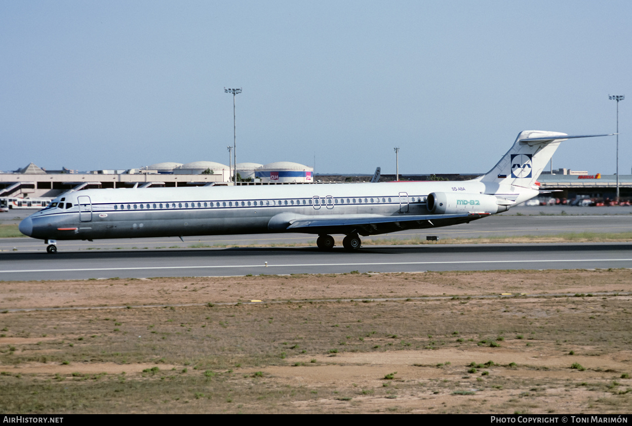 Aircraft Photo of S5-ABA | McDonnell Douglas MD-82 (DC-9-82) | Adria Airways | AirHistory.net #465117