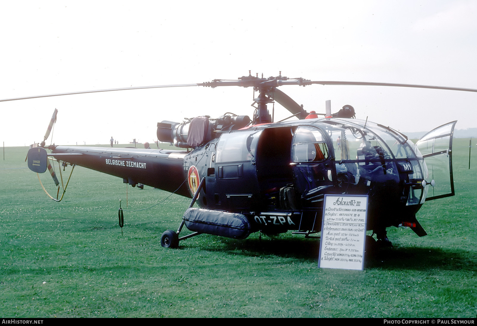 Aircraft Photo of M-1 | Aerospatiale SA-316B Alouette III | Belgium - Navy | AirHistory.net #465129