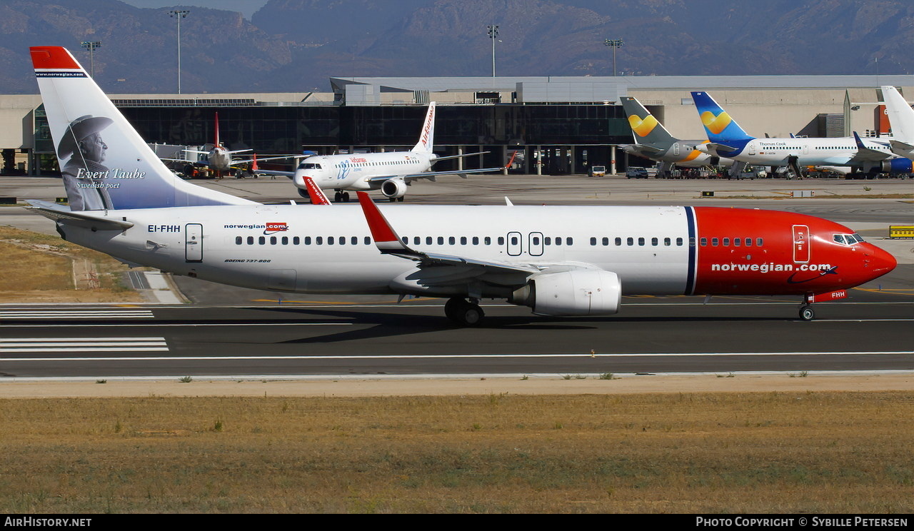 Aircraft Photo of EI-FHH | Boeing 737-8FZ | Norwegian | AirHistory.net #465149