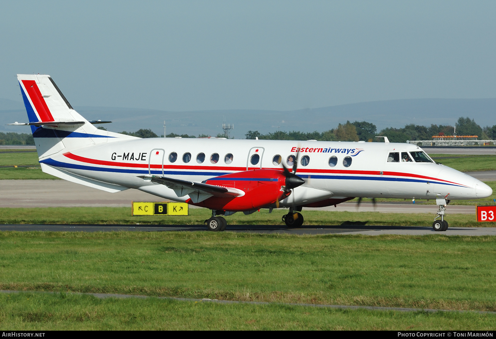 Aircraft Photo of G-MAJE | British Aerospace Jetstream 41 | Eastern Airways | AirHistory.net #465161