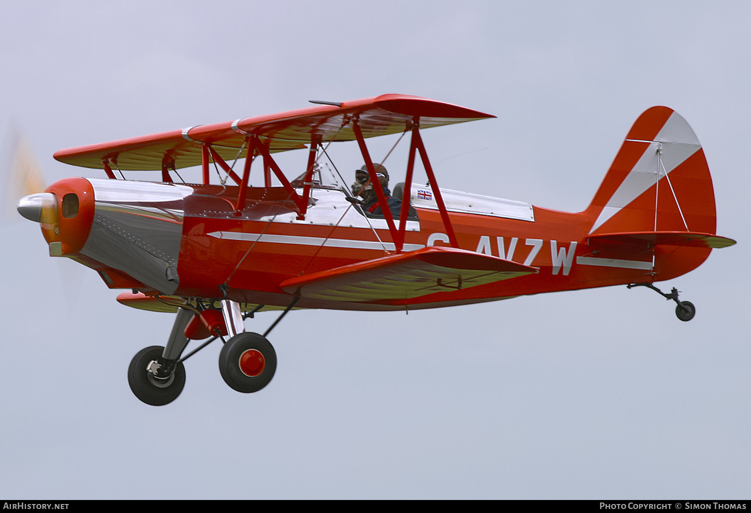 Aircraft Photo of G-AVZW | EAA Biplane Model B | AirHistory.net #465165