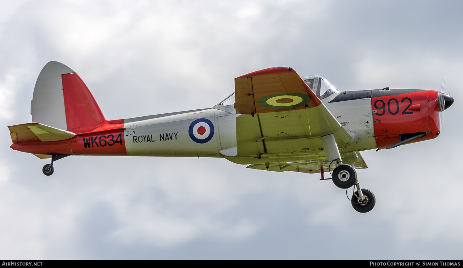 Aircraft Photo of G-CIGE / WK634 | De Havilland DHC-1 Chipmunk 22 | UK - Navy | AirHistory.net #465168