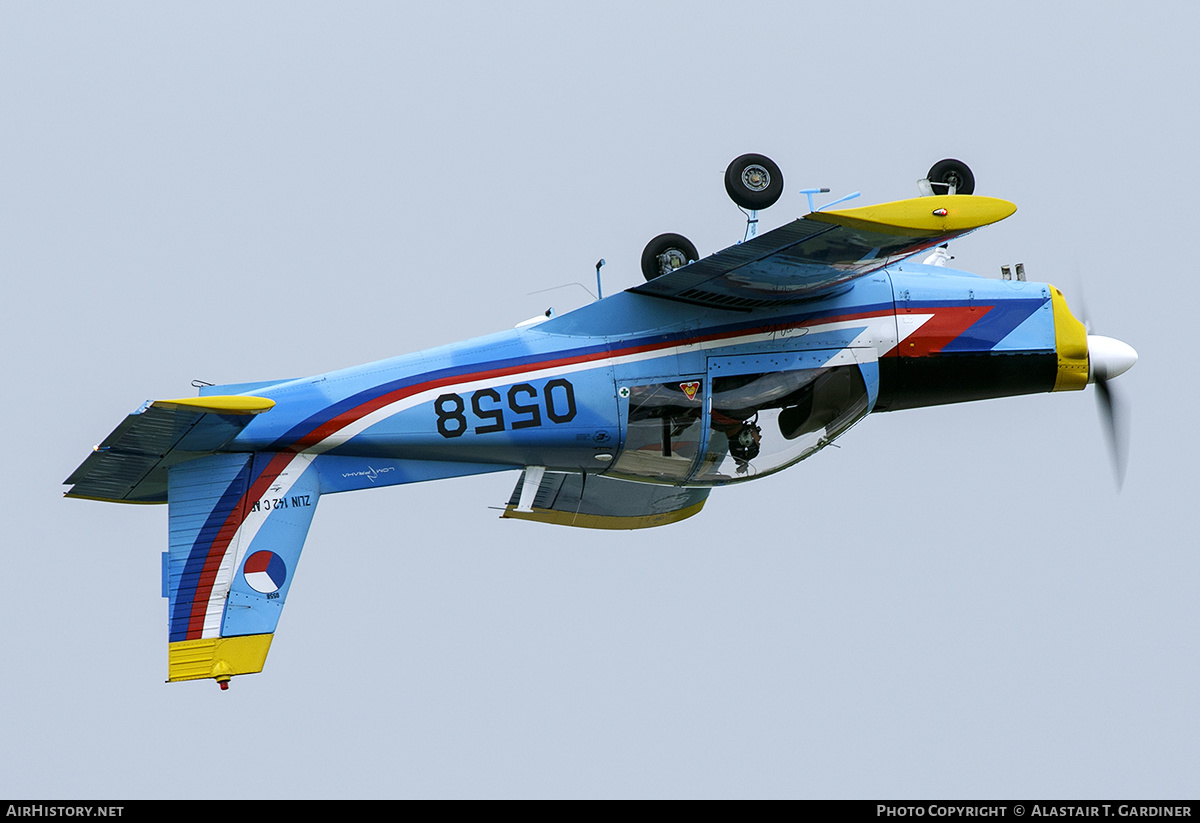 Aircraft Photo of 0558 | Zlin Z-142C AF | Czechia - Air Force | AirHistory.net #465174