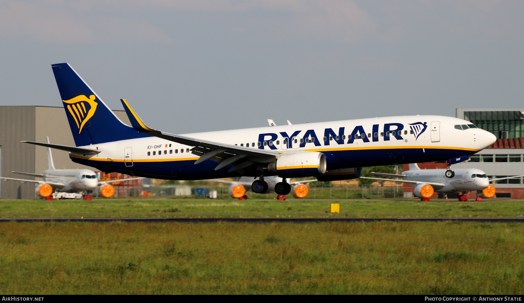 Aircraft Photo of EI-DHF | Boeing 737-8AS | Ryanair | AirHistory.net #465179