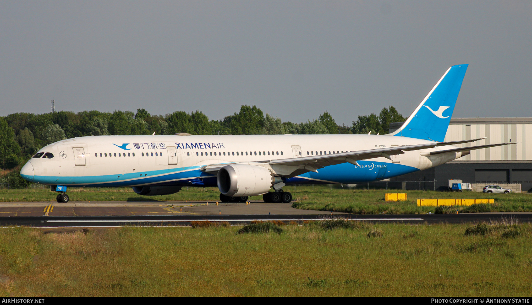 Aircraft Photo of B-7836 | Boeing 787-9 Dreamliner | Xiamen Airlines | AirHistory.net #465180