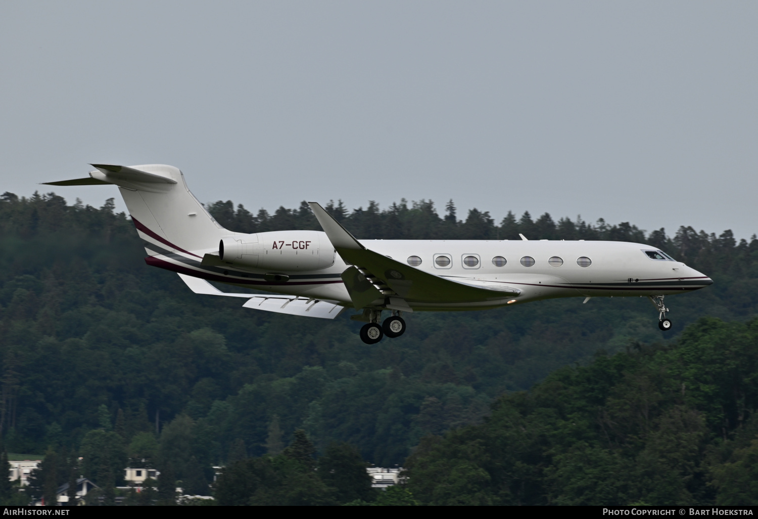 Aircraft Photo of A7-CGF | Gulfstream Aerospace G650ER (G-VI) | AirHistory.net #465206