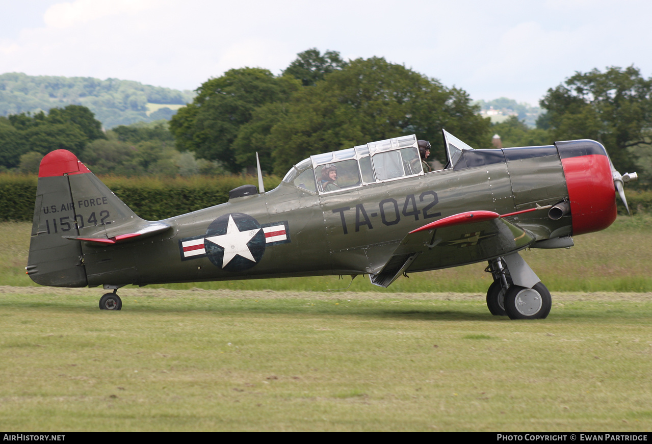 Aircraft Photo of G-BGHU | North American T-6G Texan | USA - Air Force | AirHistory.net #465211