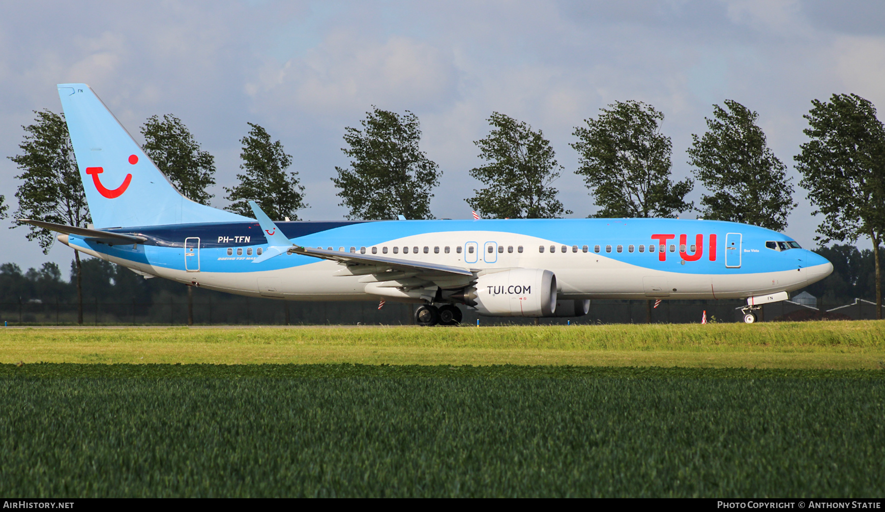 Aircraft Photo of PH-TFN | Boeing 737-8 Max 8 | TUI | AirHistory.net #465224