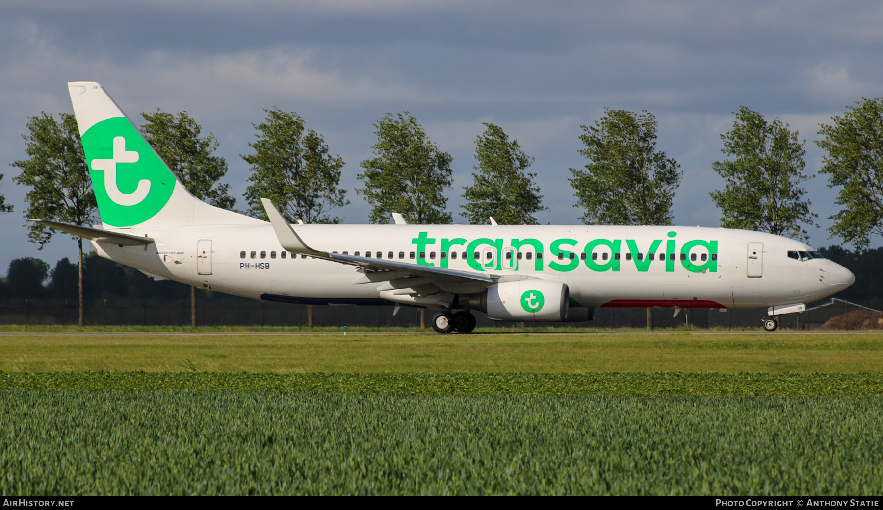 Aircraft Photo of PH-HSB | Boeing 737-8K2 | Transavia | AirHistory.net #465230