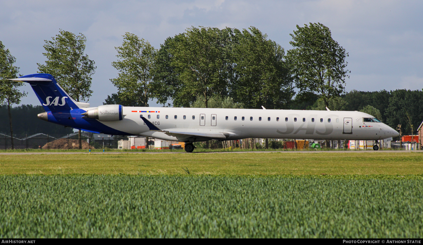 Aircraft Photo of ES-ACG | Bombardier CRJ-900LR (CL-600-2D24) | Scandinavian Airlines - SAS | AirHistory.net #465232