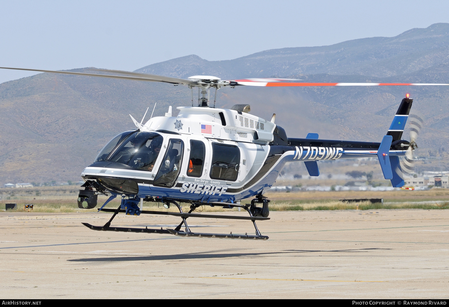 Aircraft Photo of N709WG | Bell 407GX | San Diego County Sheriff | AirHistory.net #465241
