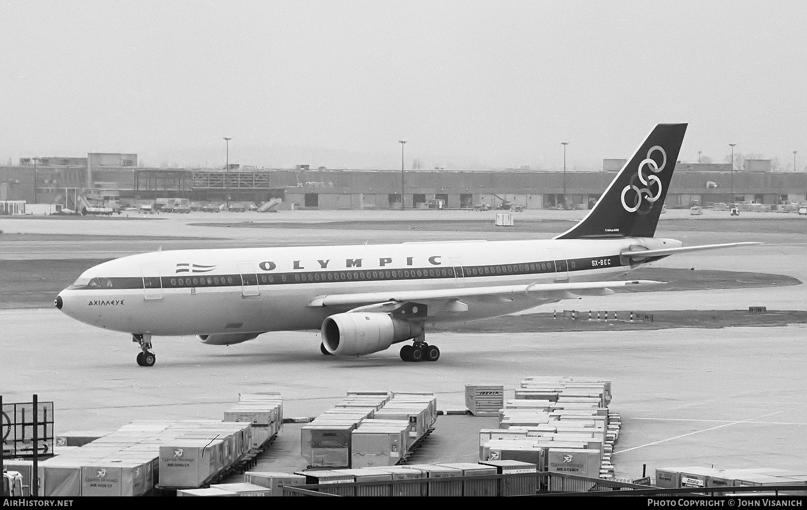 Aircraft Photo of SX-BEC | Airbus A300B4-203 | Olympic | AirHistory.net #465255