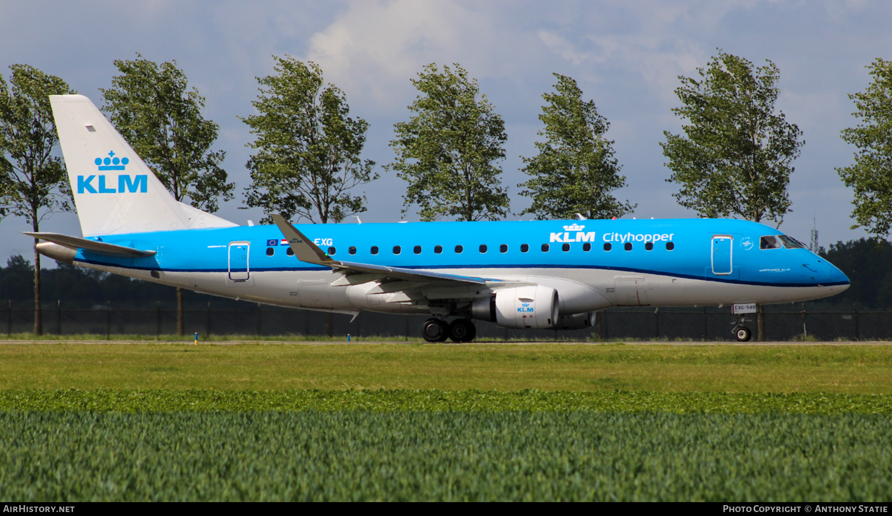 Aircraft Photo of PH-EXG | Embraer 175STD (ERJ-170-200STD) | KLM Cityhopper | AirHistory.net #465258