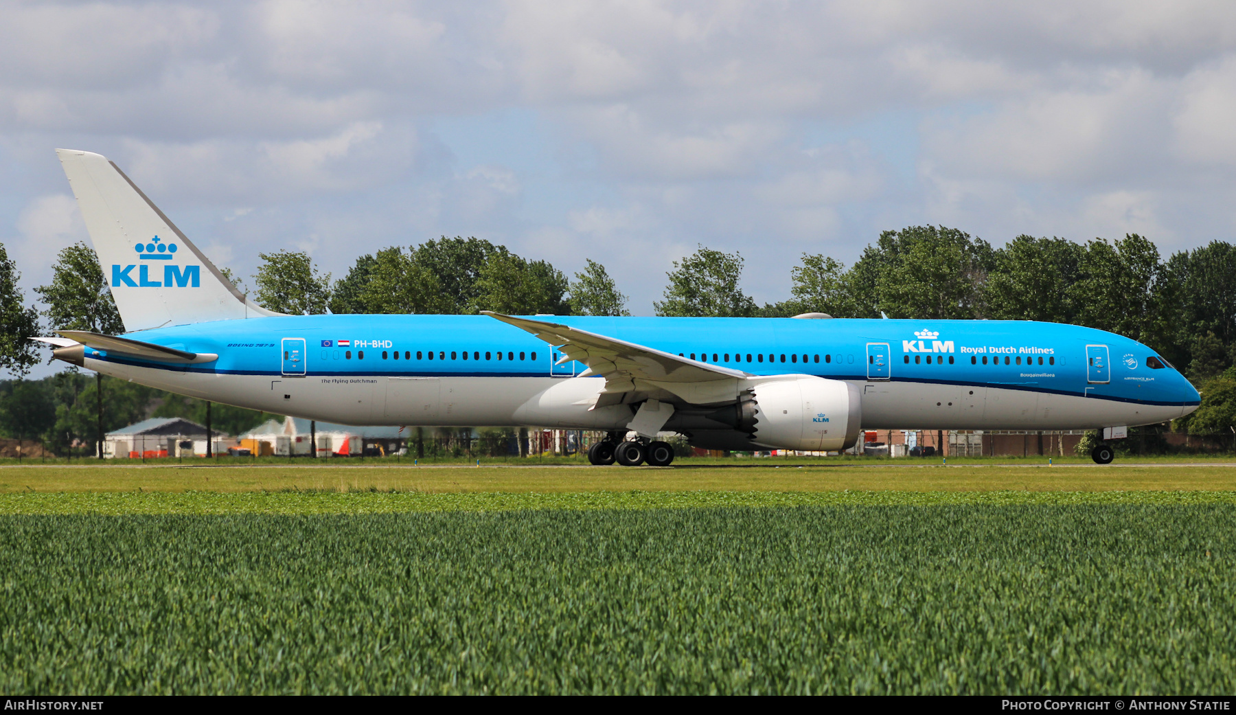 Aircraft Photo of PH-BHD | Boeing 787-9 Dreamliner | KLM - Royal Dutch Airlines | AirHistory.net #465275