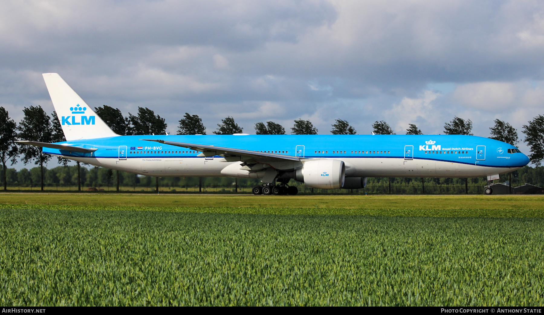 Aircraft Photo of PH-BVG | Boeing 777-306/ER | KLM - Royal Dutch Airlines | AirHistory.net #465278