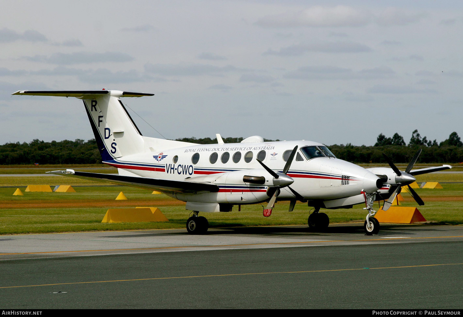 Aircraft Photo of VH-CWO | Beech 200C Super King Air | Royal Flying Doctor Service - RFDS | AirHistory.net #465285