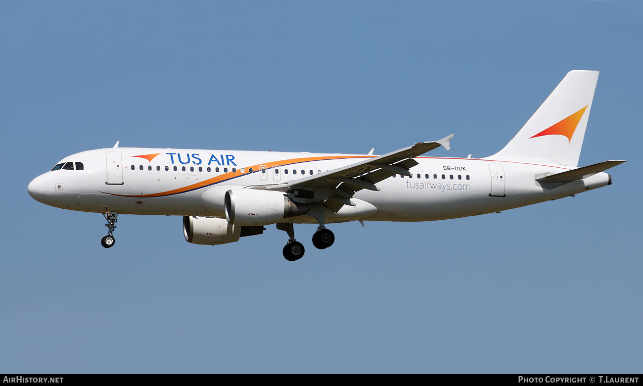 Aircraft Photo of 5B-DDK | Airbus A320-214 | Tus Airways | AirHistory.net #465287