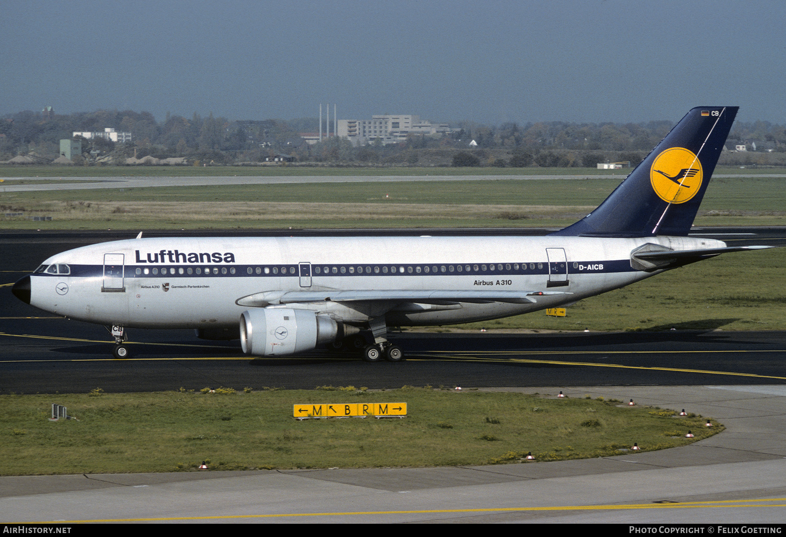 Aircraft Photo of D-AICB | Airbus A310-203 | Lufthansa | AirHistory.net #465308