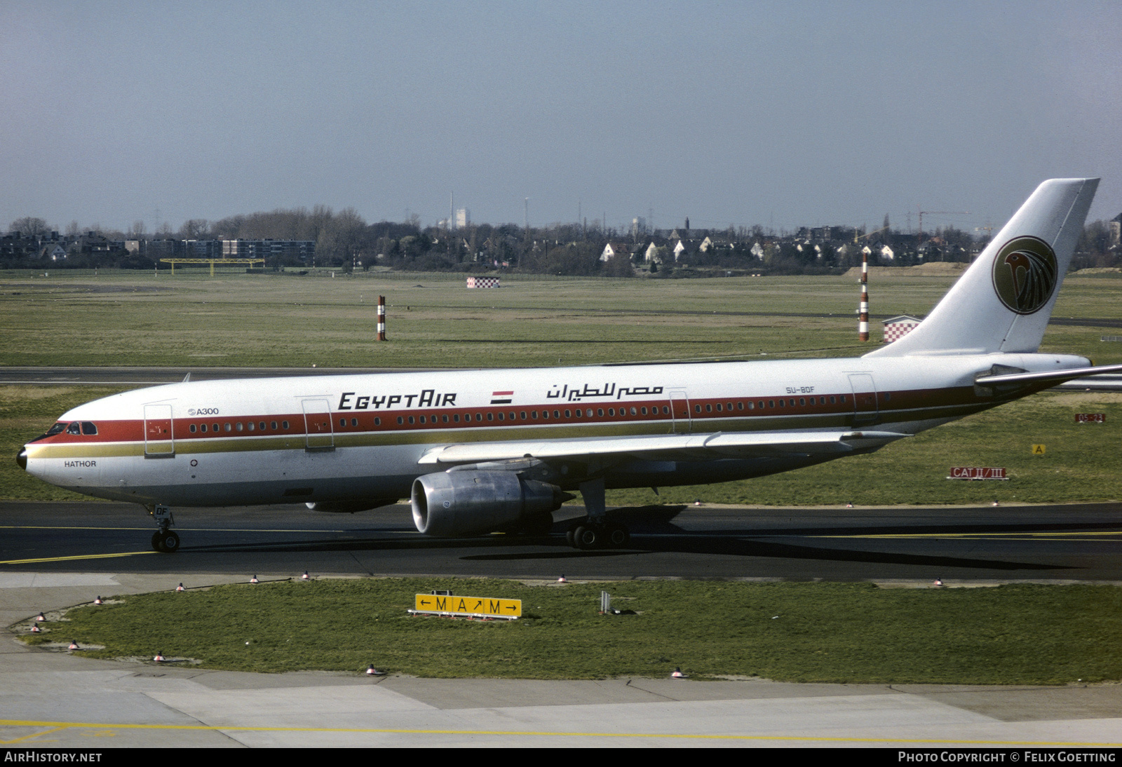 Aircraft Photo of SU-BDF | Airbus A300B4-203 | EgyptAir | AirHistory.net #465323