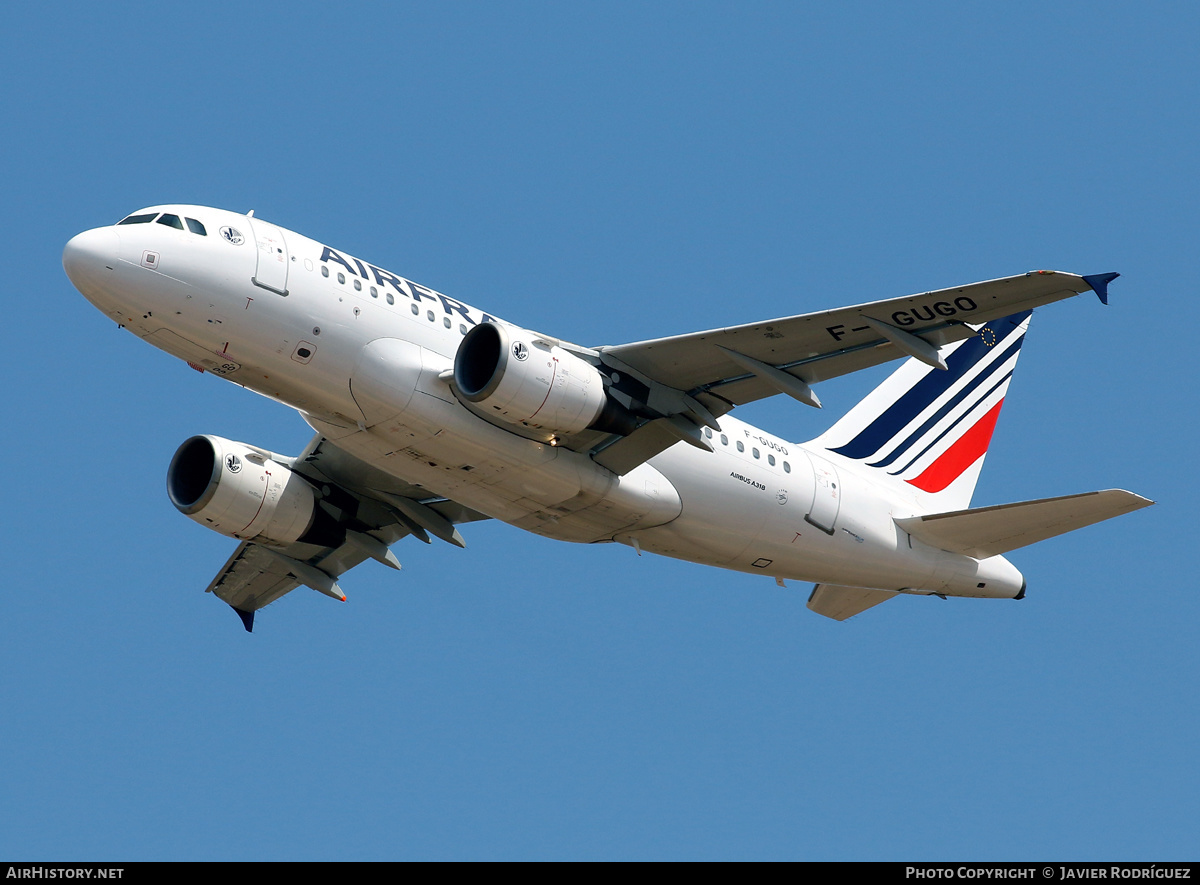 Aircraft Photo of F-GUGO | Airbus A318-111 | Air France | AirHistory.net #465324