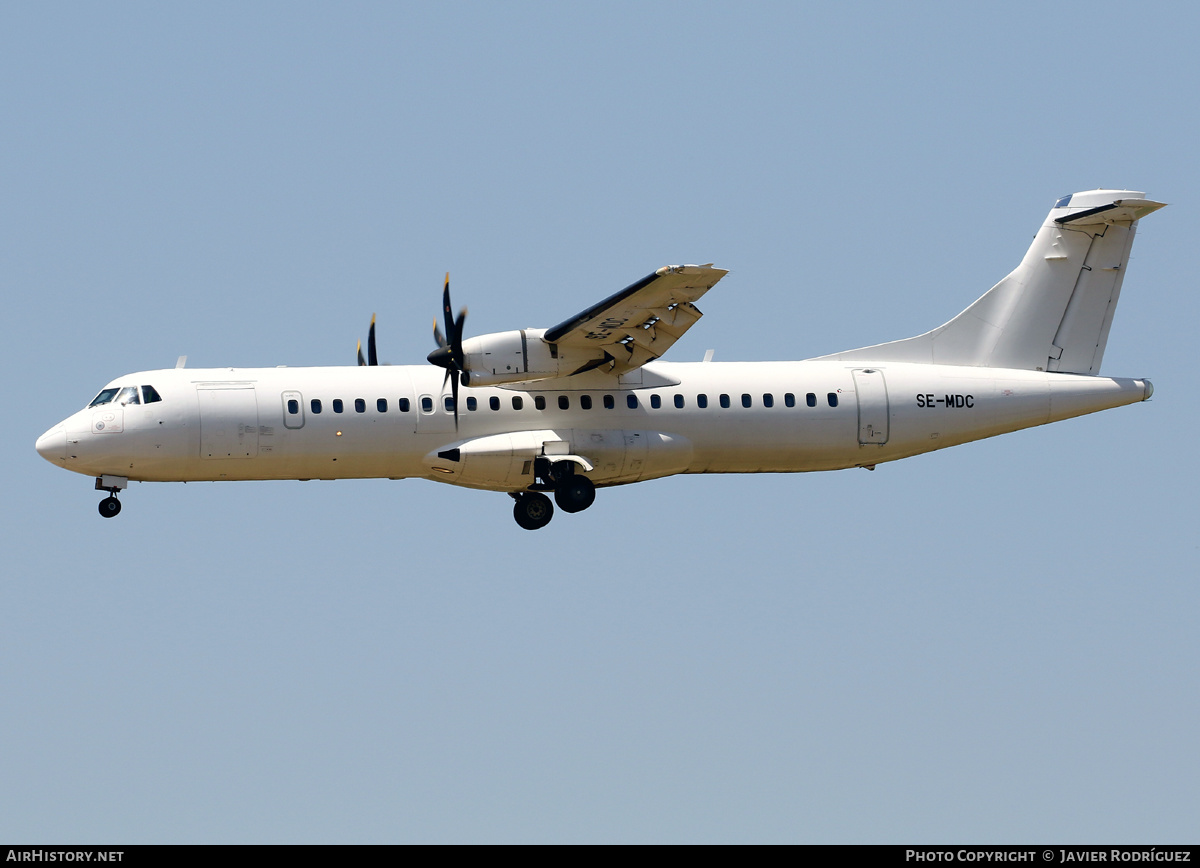 Aircraft Photo of SE-MDC | ATR ATR-72-500 (ATR-72-212A) | AirHistory.net #465330