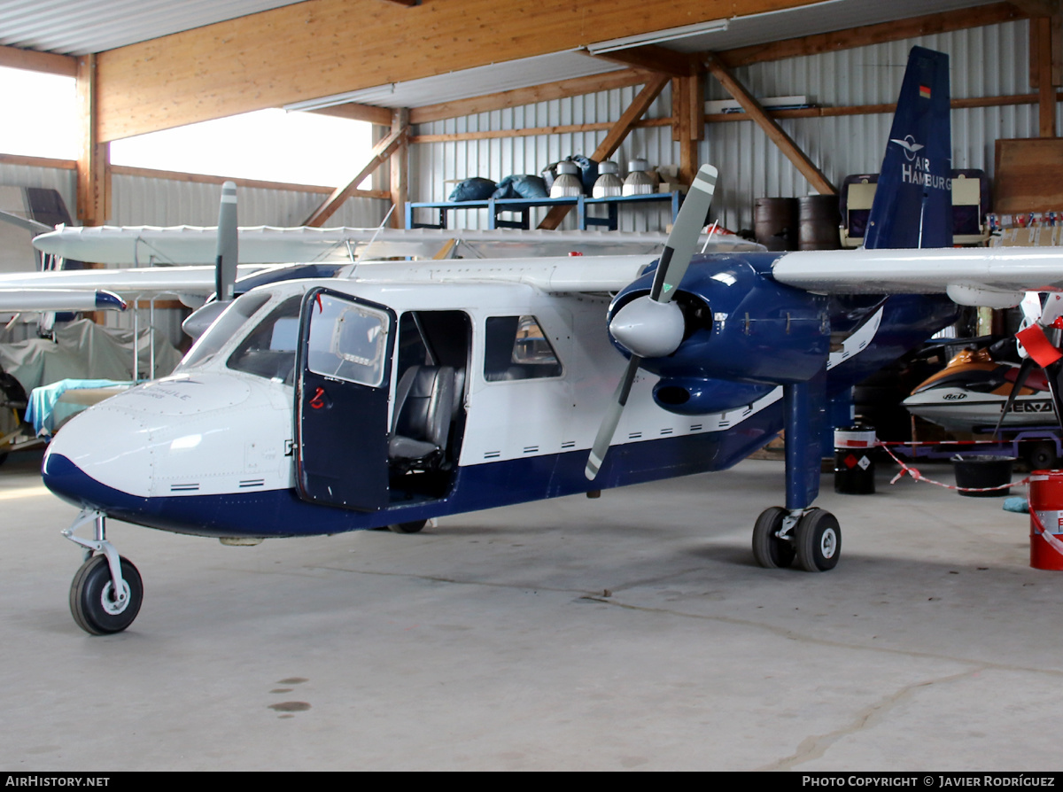 Aircraft Photo of D-IAEB | Britten-Norman BN-2A-8 Islander | Air Hamburg | AirHistory.net #465336