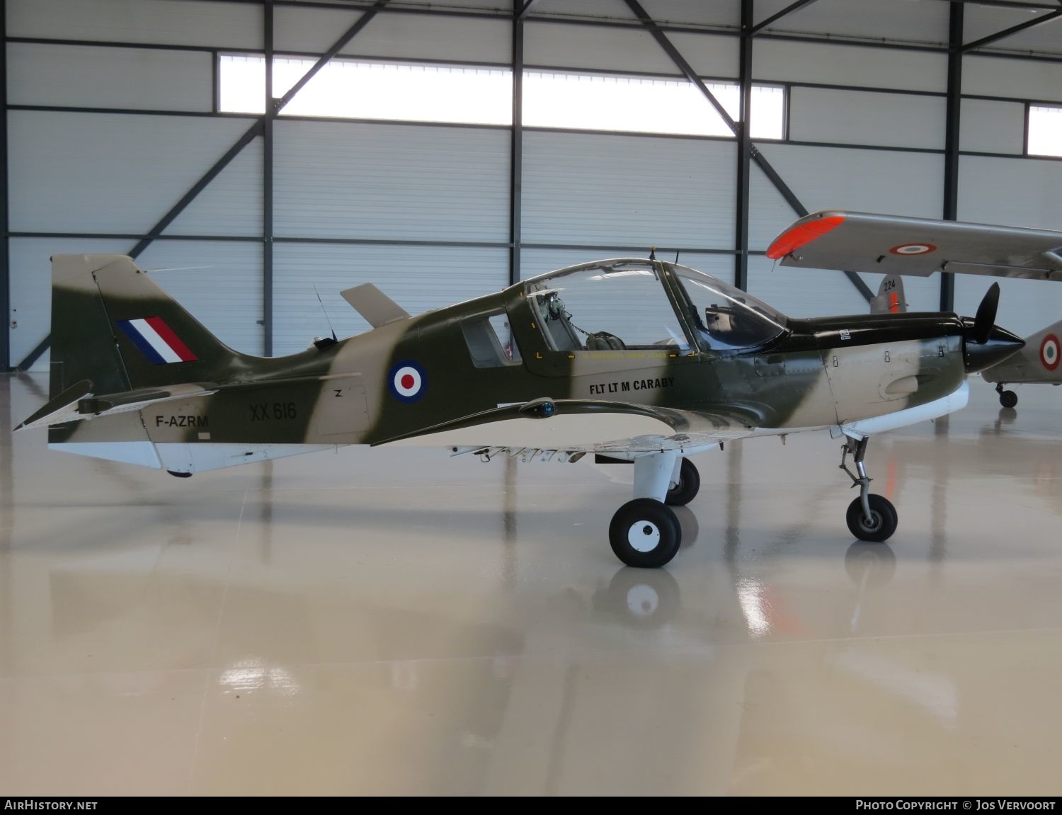 Aircraft Photo of F-AZRM / XX616 | Scottish Aviation Bulldog T1 | UK - Air Force | AirHistory.net #465337